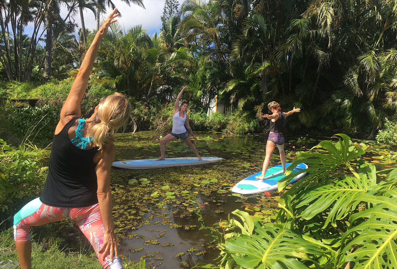 Yoga training