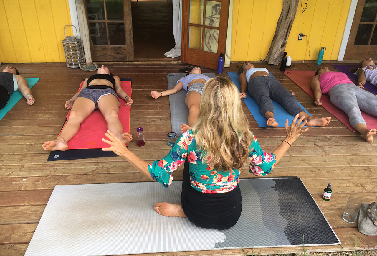 Yoga training
