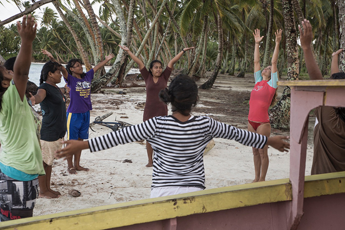 Yoga training