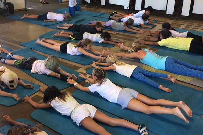 Yoga training